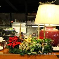 聖誕節派對花藝佈置｜高雄花店綺麗屋 ＆ Q Garden傢俱傢飾