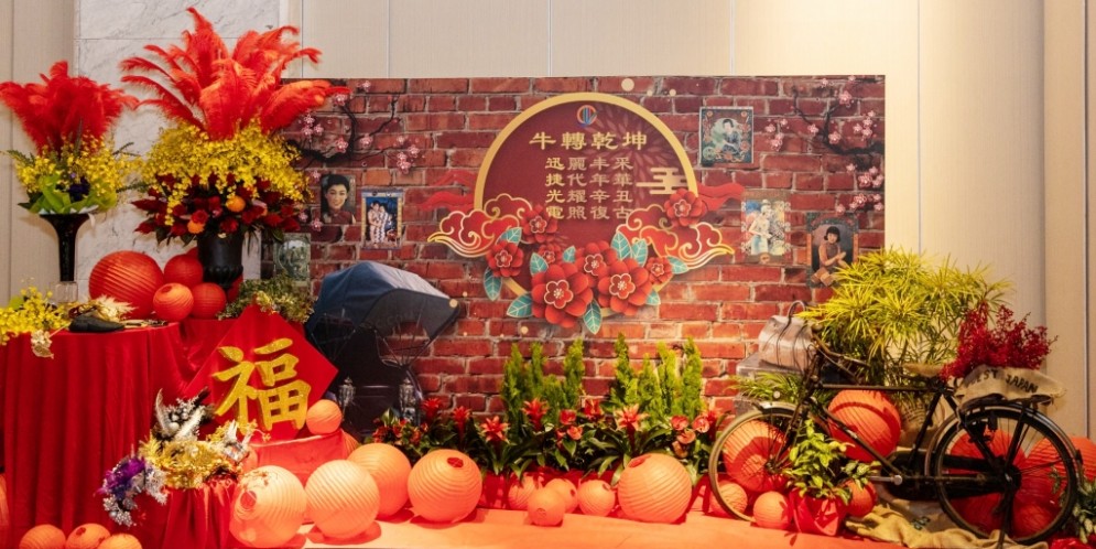 【尾牙會場佈置】懷舊上海風主題佈置|綺麗屋專業花藝會場布置